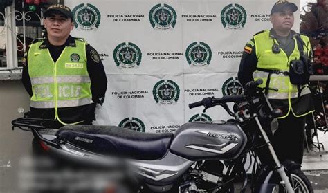 Polic A Logr Recuperar En El Vergel Motocicleta Que Hab A Sido Hurtada