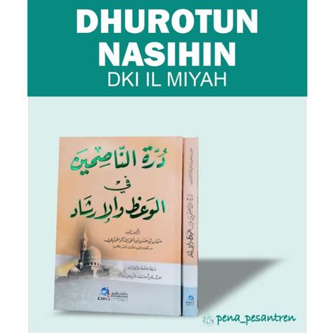 Jual Kitab Durotun Durrotun Nasihin Nasikhin Dki Shopee Indonesia