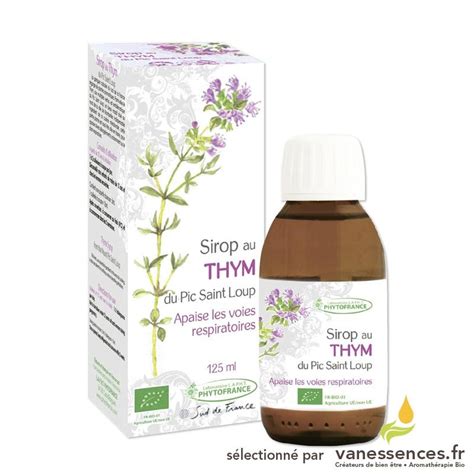 Sirop De Thym Pour Calmer La Toux Bio Et Naturel