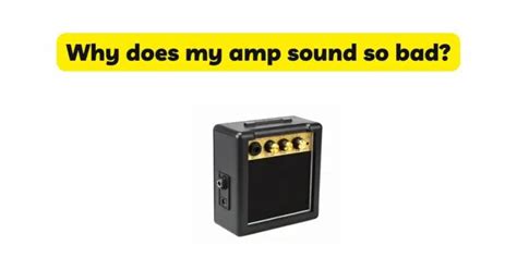 Why Does My Amp Sound So Bad All For Turntables