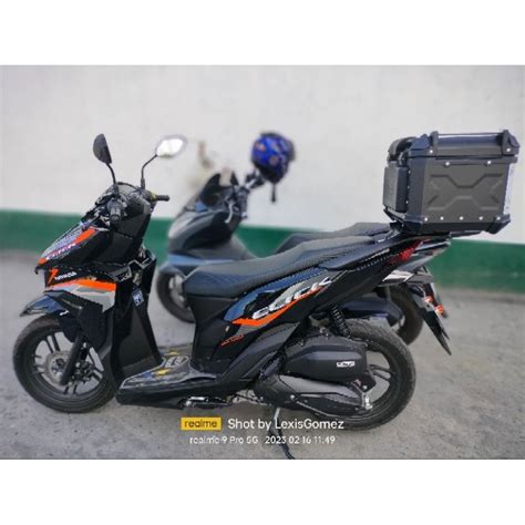 Honda Click Alloy Top Box With Original Bracket V Shopee Philippines