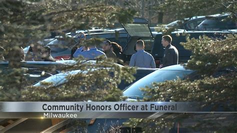 Funeral Held For Fallen Mpd Officer Youtube