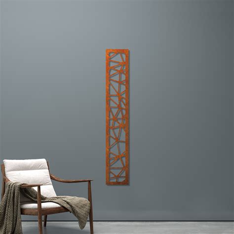 Space Frame Garden Privacy Screen | Premium Corten Steel UK