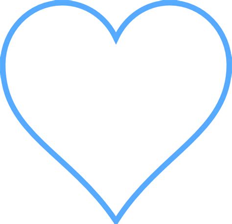 Blue Heart Clip Art At Vector Clip Art Online Royalty Free