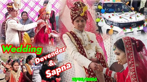 Devender Bhai Ki Shaadi Me Full Enjoy Wedding Dance Pahadi Shaadi