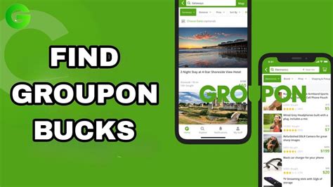 How To Find Groupon Bucks On Groupon App Youtube