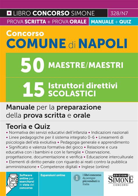 Concorso Comune Di Napoli Maestre Maestri Istruttori Direttivi