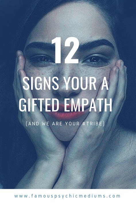 Signs Youre A Natural Empath Famous Mediums