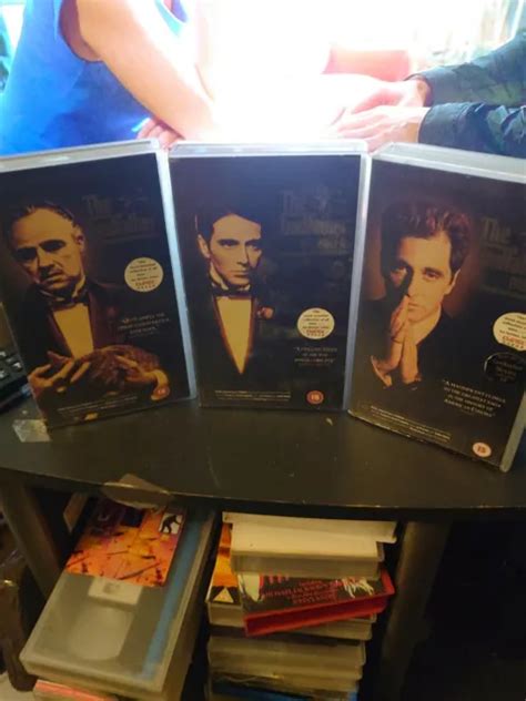 THE GODFATHER TRILOGY VHS VHS Tape Box Set Digitally Remastered