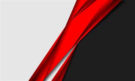 Fundo Abstrato Vermelho E Preto Branco Elemento Tri Ngulo