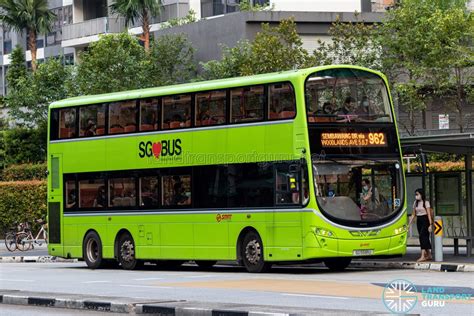 Bus 962 SMRT Buses Volvo B9TL Wright SG5581U Land Transport Guru