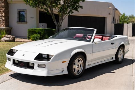 36k Mile 1991 Chevrolet Camaro Z28 Convertible For Sale On Bat Auctions