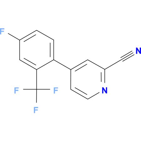 4 4 Fluoro 2 Trifluoromethyl Phenyl Pyridine 2 Carbonitrile 10 521729