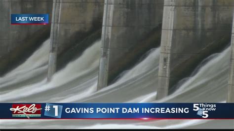 Us Army Corps Of Engineers Has Update For Gavins Point Dam