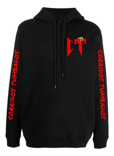 Sudadera Corridos Tumbados Natanael Cano Logo Ct Perezoso Meses Sin