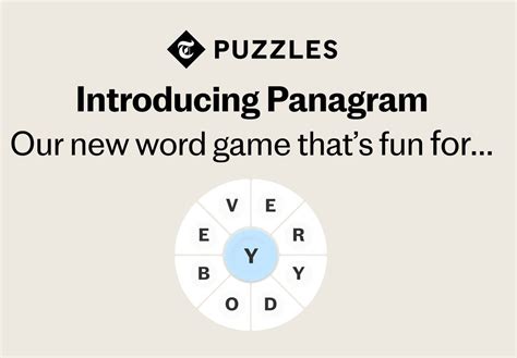 Introducing Panagram Our Brand New Telegraph Puzzles Game