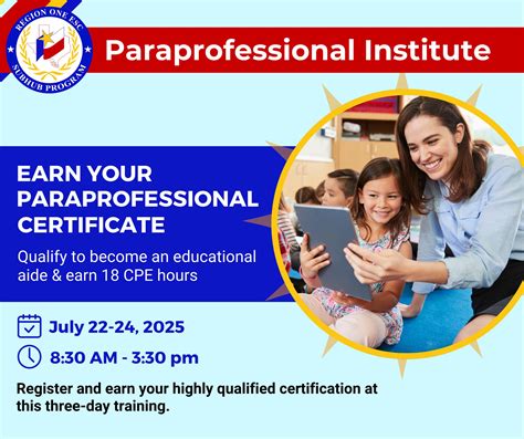 Become a certified... - Region One Education Service Center | Facebook
