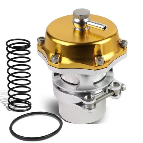 Universal 2 Inch Turbo 50mm V Band Blow Off Valve Kit Gold