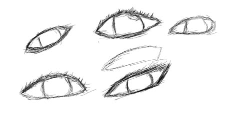 Just a couple sketches of eyes : r/BeginnerArtists