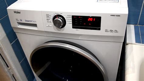 Стиральная машина Haier HW60 1029A. Обзор и отзыв - YouTube