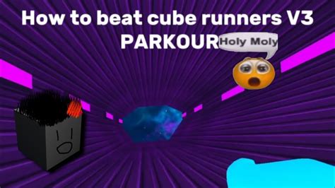 How To Beat Cube Runners V3 Parkour Youtube