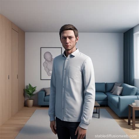 Virtual Humans 3d Apartment Tour Stable Diffusion Online