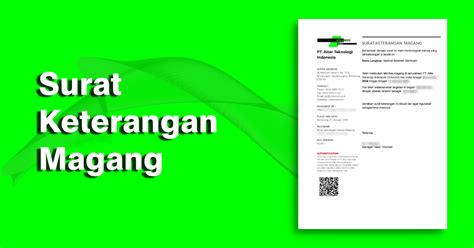 Pdf Surat Keterangan Magang Surat Pernyataan Tidak Berstatus Hot Sex