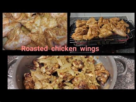 Mapapu Ya Soso Kotumba Roasted Chicken Wings Youtube