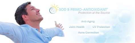 Sod B Primo Antioxidant® Bionov Worlds Largest Sod Producer