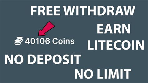 0 006 LTC Free Withdraw No Invest New Free Litecoin Earning Site