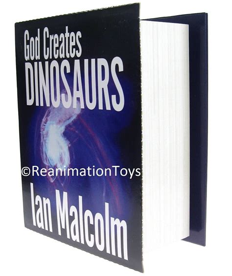 Jurassic Park God Creates Dinosaurs Chaos Theory Dr. Ian Malcolm 3.75 ...