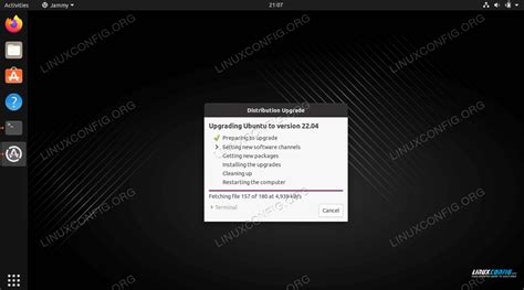 How To Upgrade Ubuntu To Lts Jammy Jellyfish From And