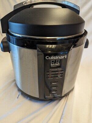 Cuisinart CPC 600 Electric Pressure Cooker 6 Quart Capacity 1000 Watt