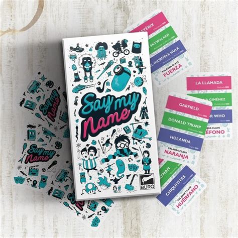 Say My Name Jogo - Say My Name jogo de cartas super divertido Buró | Elfos & Cia