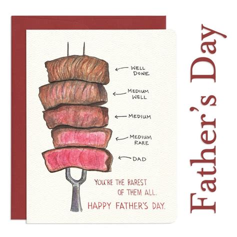 Rarest Of Them All Fathers Day Card Etsy