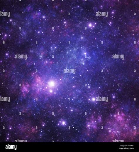 Blue stars galaxy background Stock Photo - Alamy