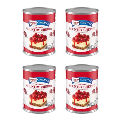 Duncan Hines Comstock Original Country Cherry Pie Filling And Topping