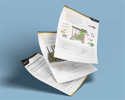 Data Sheet Design on Behance