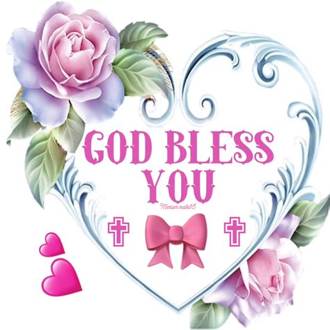 God bless you 💕 Mariam malki18 | God bless you, God bless you quotes