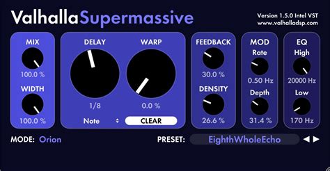 Free Reverb Plugin Valhalla Supermassive Gets Supermassiver With