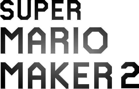 Download Super Mario Maker Logo Png - Super Mario Maker 2 Logo ...