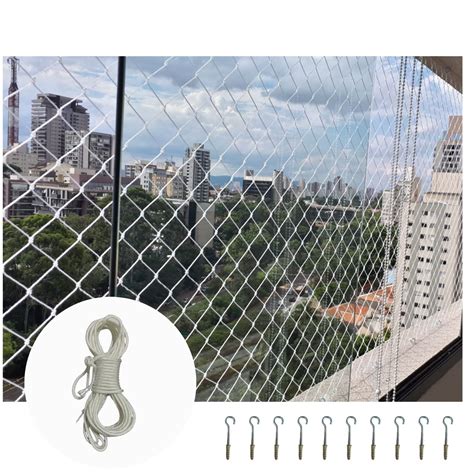 Rede De Proteção De Janela - rede proteção de janela criança gato cor cristal 1,20 x 1,20 - sabra ...