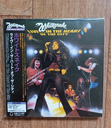 Whitesnake Live In The Heart Of The City Cd Photo Metal Kingdom