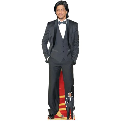 Shah Rukh Khan Black Tuxedo Pakistani Actor Lifesize Mini