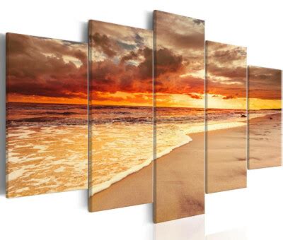 Canvas Taulu Artgeist Sea Beautiful Sunset Eri Kokoja Taloon