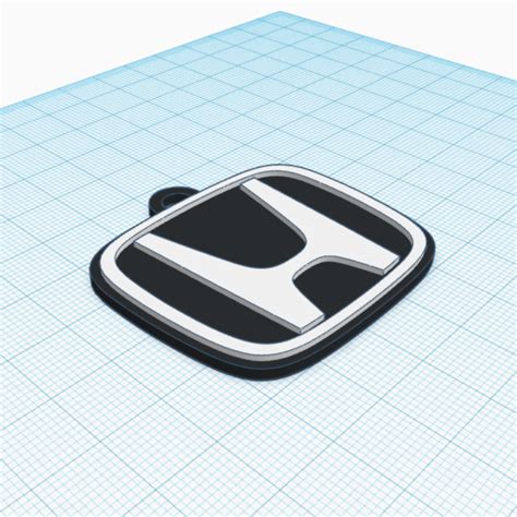 Honda Logo Keychain by Jonatan Lepík | Download free STL model ...