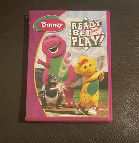 Barney Dvd Lot Ready Set Play Numbers Musical Scrapbook Very