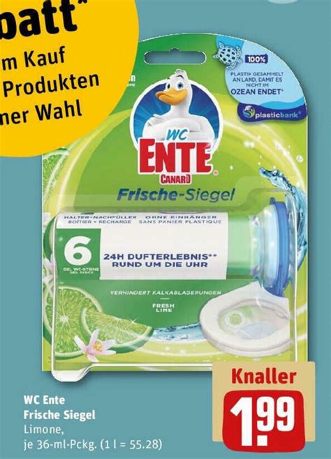 Wc Enter Frische Siegel Ml Packg Angebot Bei Rewe