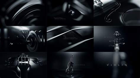 VIOLIN - Title Sequence :: Behance