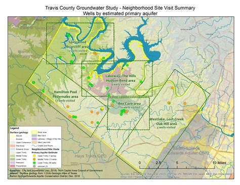 Travis County Map